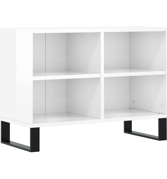 TV-Schrank Hochglanz-Weiß 69,5x30x50 cm Holzwerkstoff