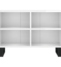 TV-Schrank Hochglanz-Weiß 69,5x30x50 cm Holzwerkstoff