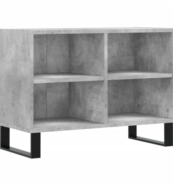 TV-Schrank Betongrau 69,5x30x50 cm Holzwerkstoff