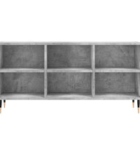 TV-Schrank Betongrau 103,5x30x50 cm Holzwerkstoff