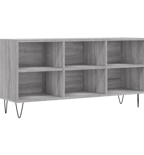 TV-Schrank Grau Sonoma 103,5x30x50 cm Holzwerkstoff