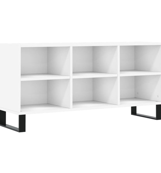 TV-Schrank Weiß 103,5x30x50 cm Holzwerkstoff