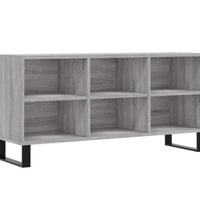 TV-Schrank Grau Sonoma 103,5x30x50 cm Holzwerkstoff