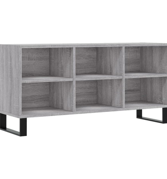 TV-Schrank Grau Sonoma 103,5x30x50 cm Holzwerkstoff