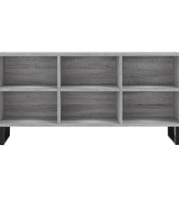 TV-Schrank Grau Sonoma 103,5x30x50 cm Holzwerkstoff