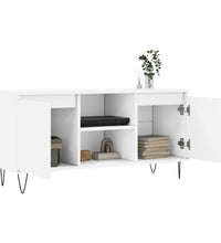 TV-Schrank Weiß 104x35x50 cm Holzwerkstoff