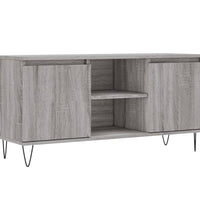 TV-Schrank Grau Sonoma 104x35x50 cm Holzwerkstoff