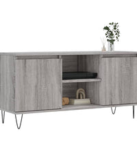 TV-Schrank Grau Sonoma 104x35x50 cm Holzwerkstoff