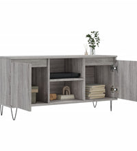 TV-Schrank Grau Sonoma 104x35x50 cm Holzwerkstoff