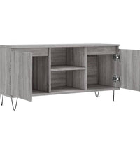 TV-Schrank Grau Sonoma 104x35x50 cm Holzwerkstoff