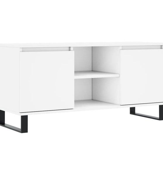 TV-Schrank Weiß 104x35x50 cm Holzwerkstoff