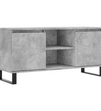 TV-Schrank Betongrau 104x35x50 cm Holzwerkstoff