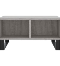 Couchtisch Grau Sonoma 60x60x30 cm Holzwerkstoff