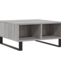 Couchtisch Grau Sonoma 60x60x30 cm Holzwerkstoff