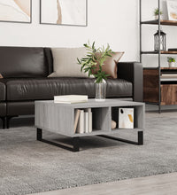 Couchtisch Grau Sonoma 60x60x30 cm Holzwerkstoff