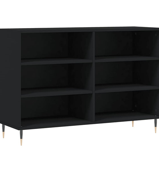 Sideboard Schwarz 103,5x35x70 cm Holzwerkstoff