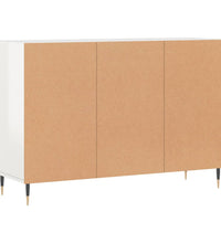 Sideboard Hochglanz-Weiß 103,5x35x70 cm Holzwerkstoff