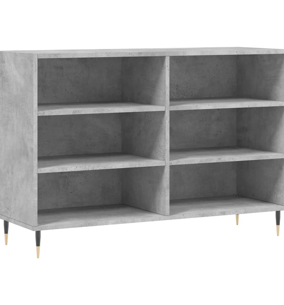 Sideboard Betongrau 103,5x35x70 cm Holzwerkstoff