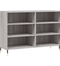 Sideboard Grau Sonoma 103,5x35x70 cm Holzwerkstoff