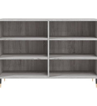 Sideboard Grau Sonoma 103,5x35x70 cm Holzwerkstoff