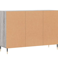 Sideboard Grau Sonoma 103,5x35x70 cm Holzwerkstoff