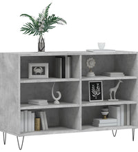 Sideboard Betongrau 103,5x35x70 cm Holzwerkstoff