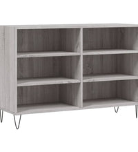 Sideboard Grau Sonoma 103,5x35x70 cm Holzwerkstoff