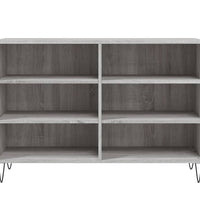 Sideboard Grau Sonoma 103,5x35x70 cm Holzwerkstoff