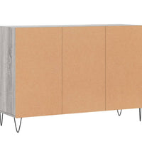 Sideboard Grau Sonoma 103,5x35x70 cm Holzwerkstoff