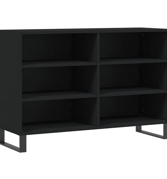 Sideboard Schwarz 103,5x35x70 cm Holzwerkstoff