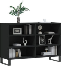 Sideboard Schwarz 103,5x35x70 cm Holzwerkstoff