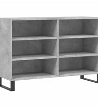 Sideboard Betongrau 103,5x35x70 cm Holzwerkstoff