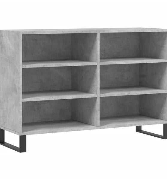 Sideboard Betongrau 103,5x35x70 cm Holzwerkstoff