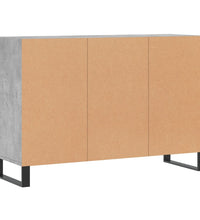 Sideboard Betongrau 103,5x35x70 cm Holzwerkstoff