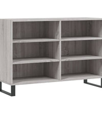 Sideboard Grau Sonoma 103,5x35x70 cm Holzwerkstoff