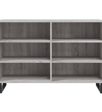 Sideboard Grau Sonoma 103,5x35x70 cm Holzwerkstoff