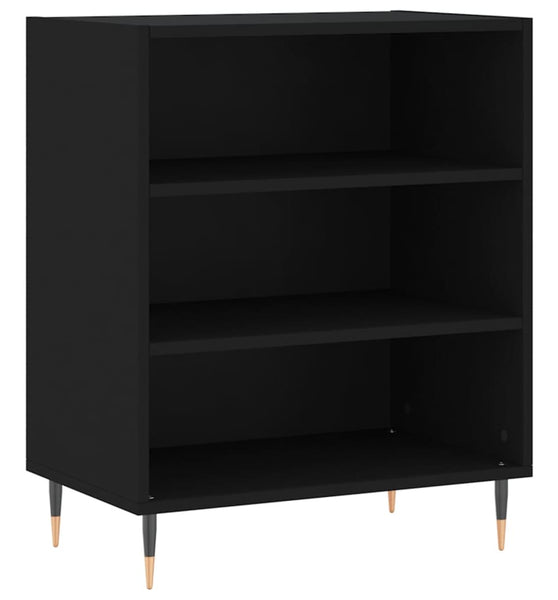 Sideboard Schwarz 57x35x70 cm Holzwerkstoff