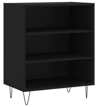 Sideboard Schwarz 57x35x70 cm Holzwerkstoff