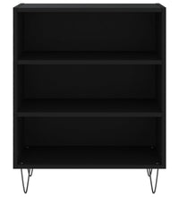 Sideboard Schwarz 57x35x70 cm Holzwerkstoff