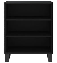 Sideboard Schwarz 57x35x70 cm Holzwerkstoff