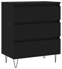 Sideboard Schwarz 60x35x70 cm Holzwerkstoff