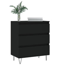 Sideboard Schwarz 60x35x70 cm Holzwerkstoff