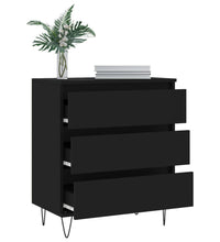 Sideboard Schwarz 60x35x70 cm Holzwerkstoff