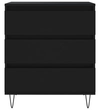 Sideboard Schwarz 60x35x70 cm Holzwerkstoff