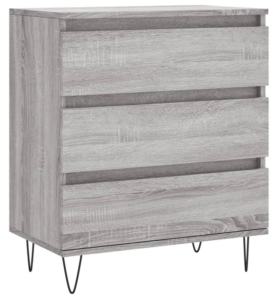 Sideboard Grau Sonoma 60x35x70 cm Holzwerkstoff