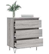 Sideboard Grau Sonoma 60x35x70 cm Holzwerkstoff