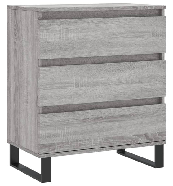 Sideboard Grau Sonoma 60x35x70 cm Holzwerkstoff