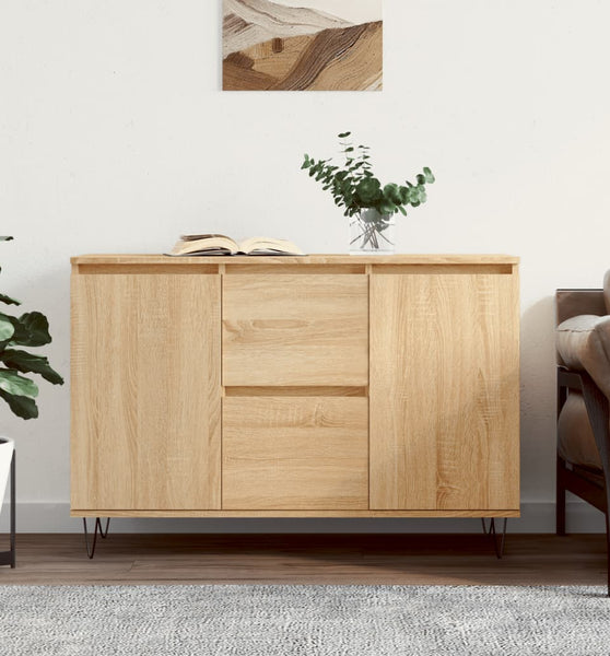 Sideboard Sonoma-Eiche 104x35x70 cm Holzwerkstoff