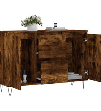 Sideboard Räuchereiche 104x35x70 cm Holzwerkstoff