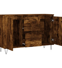 Sideboard Räuchereiche 104x35x70 cm Holzwerkstoff
